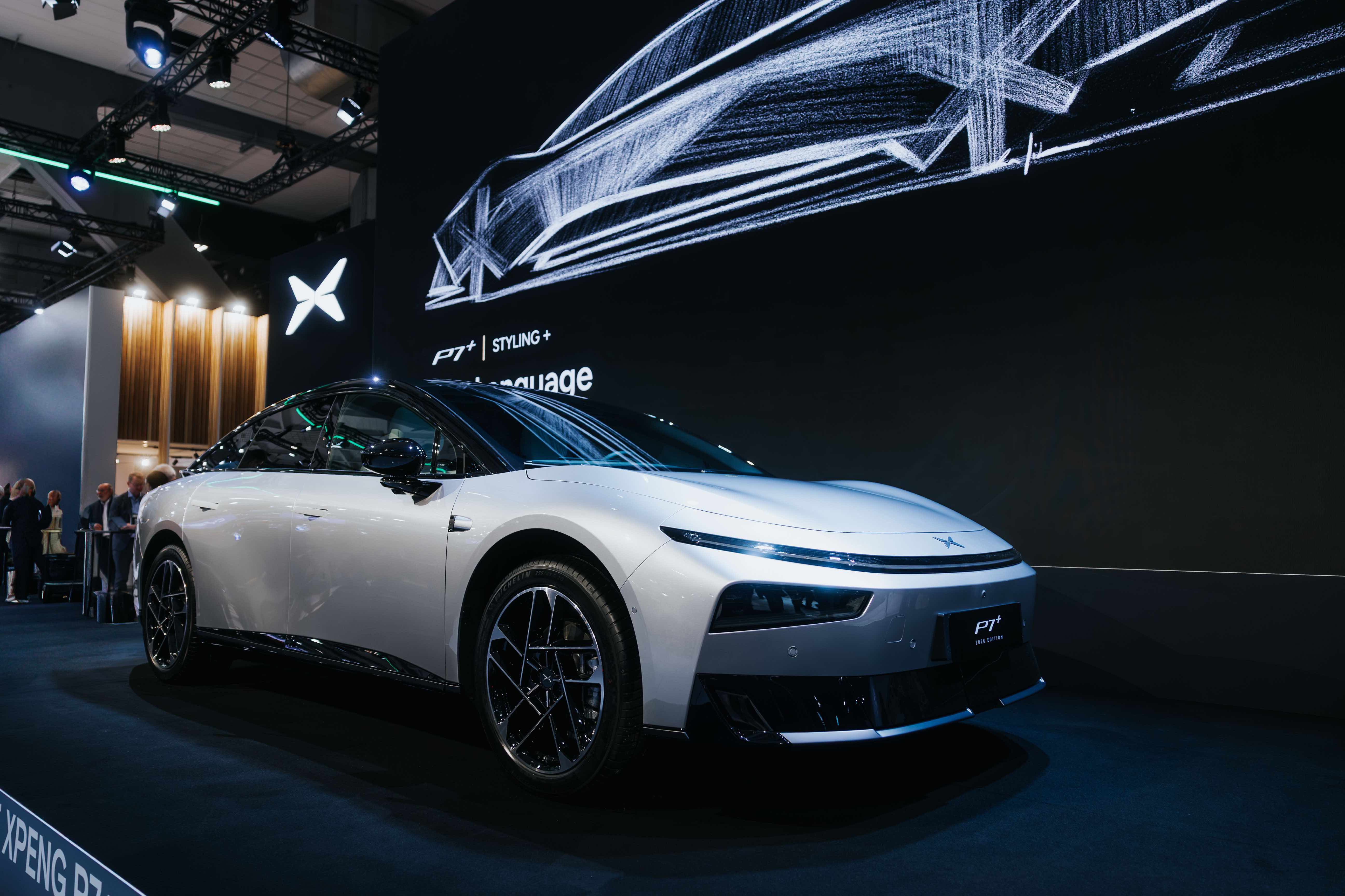 XPENG P7+ Makes Its European Debut at Brussels Motor Show, Showcasing Future-Ready Technology and Versatile Capability