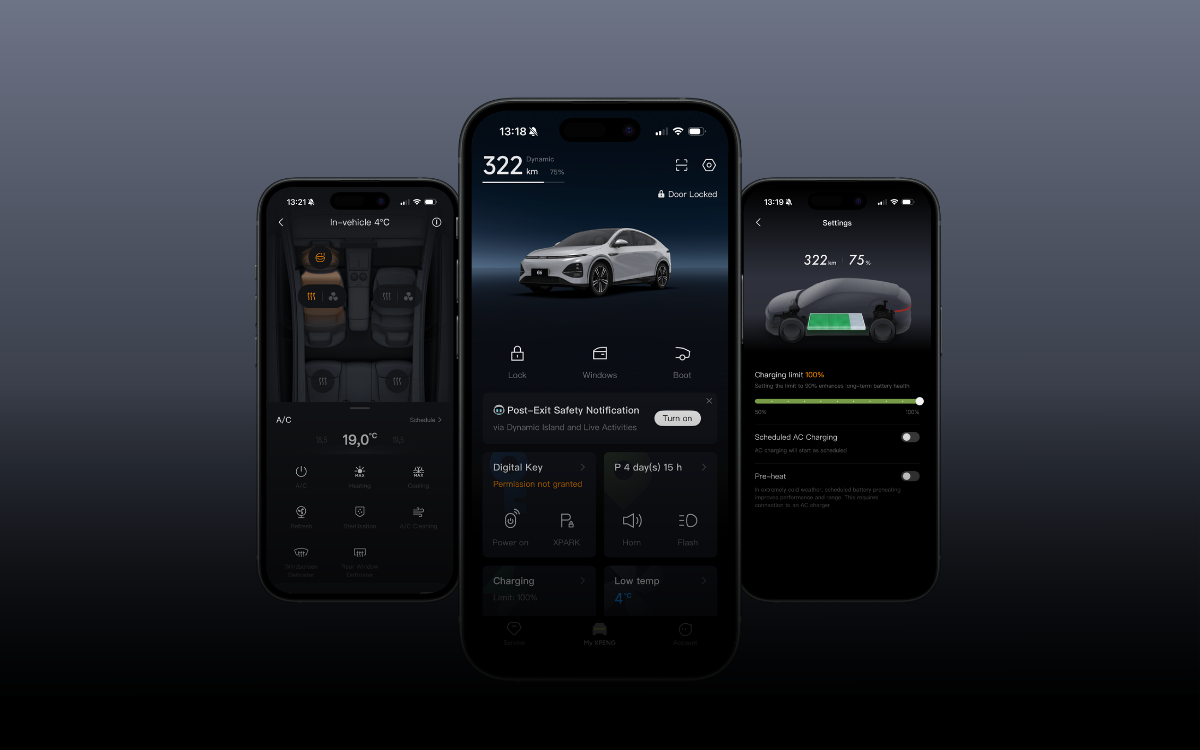 XPENG App landscape