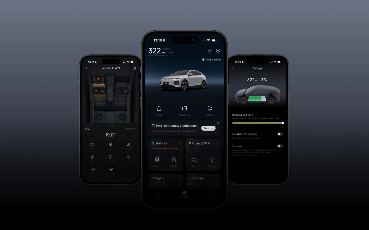 XPENG App landscape