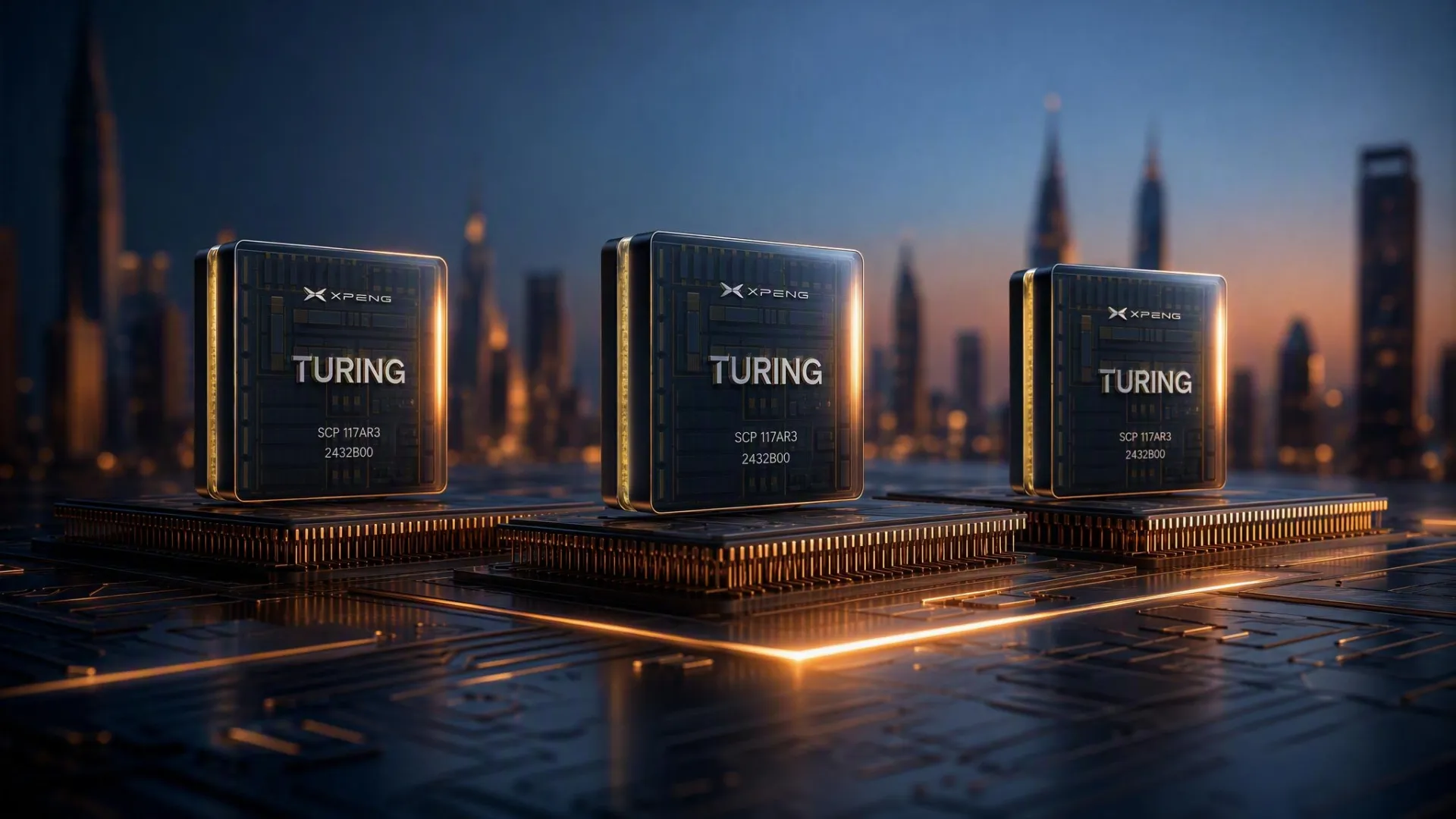 3 Turing Chips