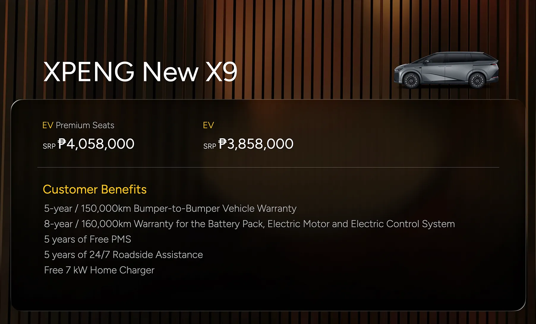X9 benefit PH